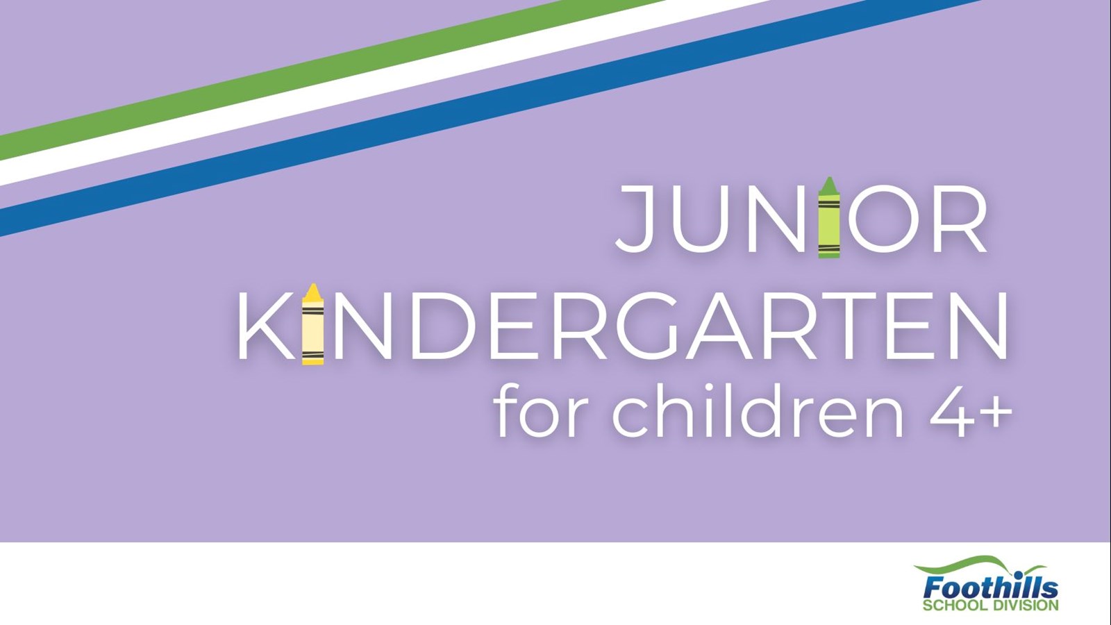 Junior Kindergarten (Preschool)